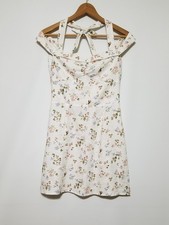 NWT Reformation Sanford Floral Linen Mini Dress Size 6, 8 $218