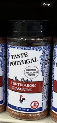 Taste Portugal Seasoning 2 Pack 12 oz Ea Portuguese Spice Blend Tia Maria's