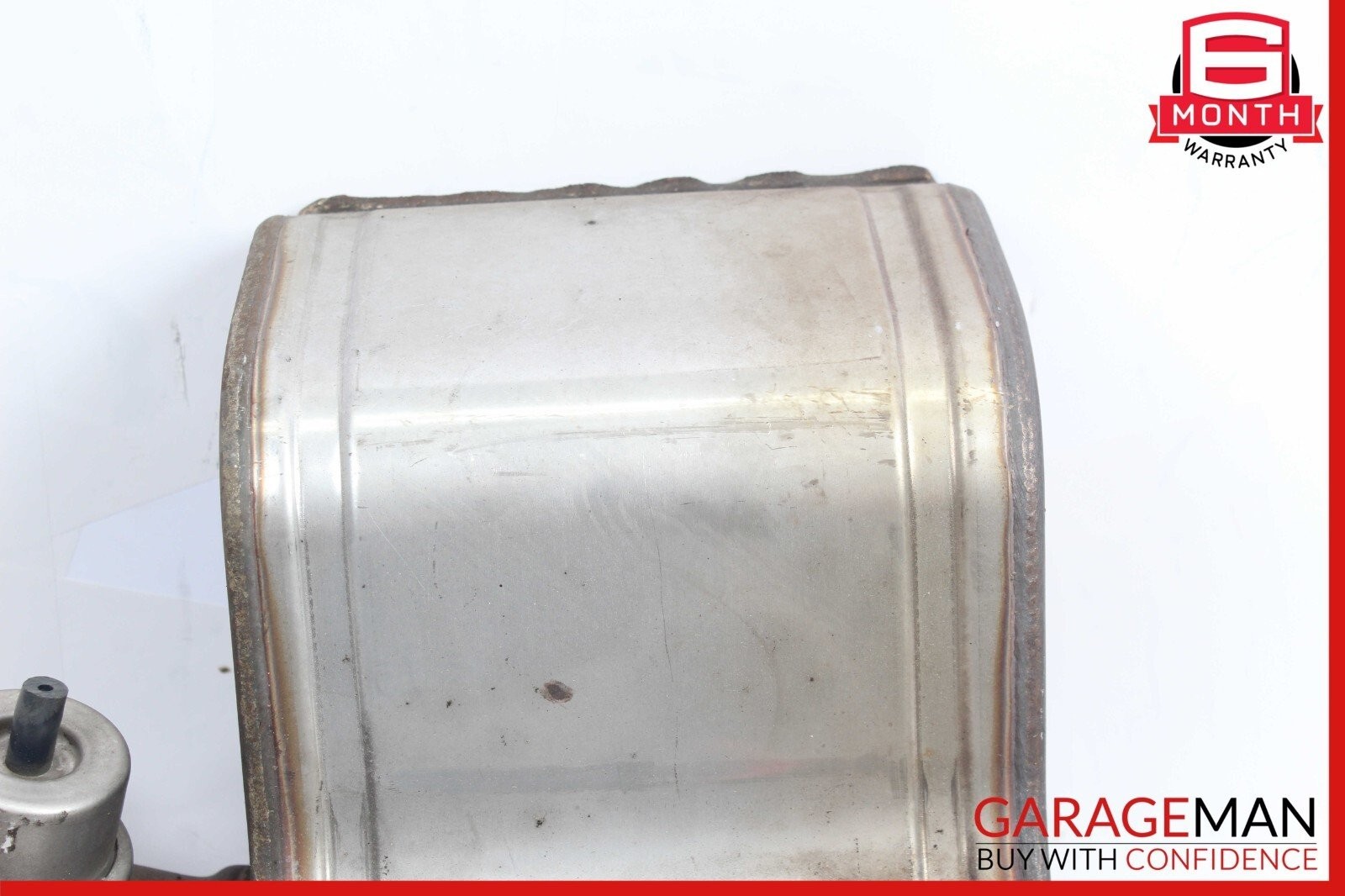 14-17 Maserati Ghibli Rear Left Driver Side Exhaust Muffler Dual Tip OEM