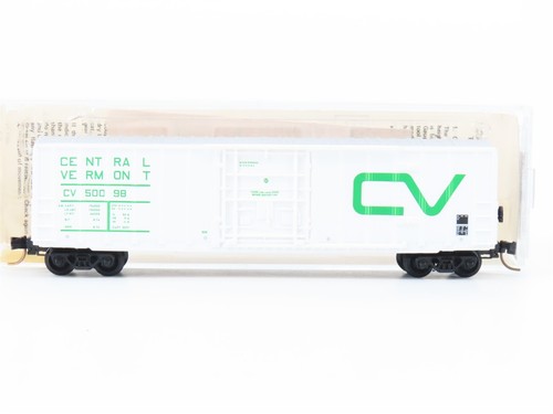 Microtrenes escala N MTL/Kadee 27160 CV Central Vermont 50' vagón de carga #50098 | Zustand: Used