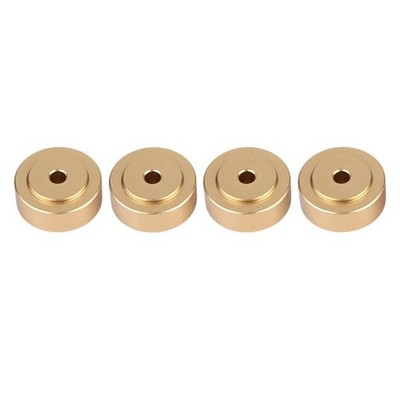 4pcs Aluminum Shock Absorber Turntable Pads Audio CD HIFI Speaker Isolation Feet