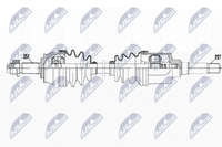 Nty Antriebswelle NPW-CT-071 FüR Peugeot Bipper Tepee Hdi CitroËN Nemo