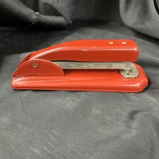 Vintage Tatum Buddy Model T155 Red Stapler Made In USA