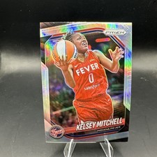 2025 Panini Prizm Swirl WNBA Kelsey Mitchell #35 Indiana Fever Basketball Card