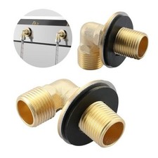 Installation Kit for Wall Mount Commercial Faucet, TOLSUNY Backsplash Mount