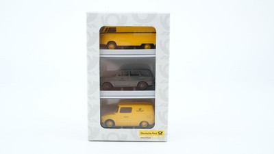 Brekina H0 018076 Set DBP: VW 1500 Variant, VW Fridolin, VW Großraumkasten