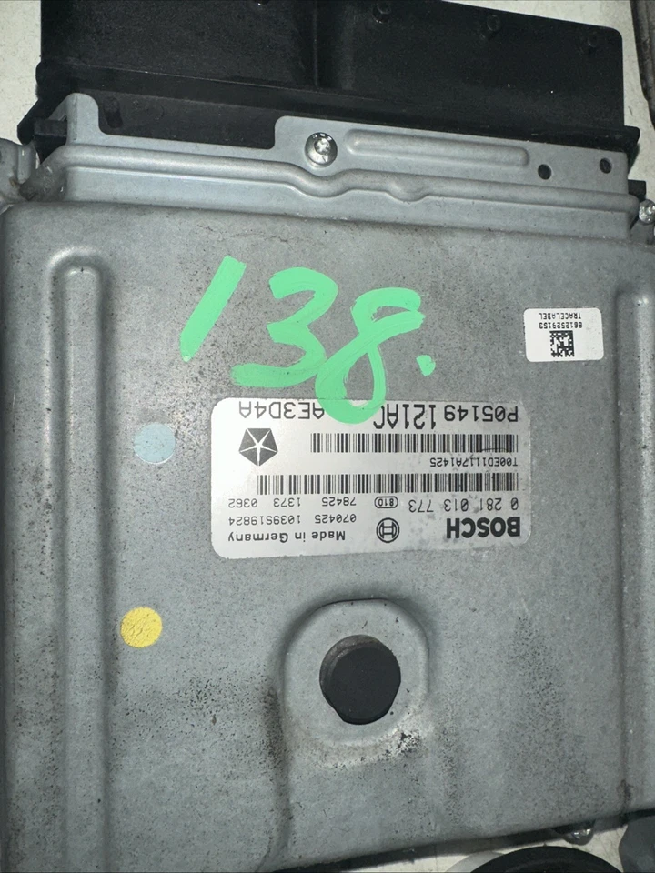 Chrysler 300C SALOON 3.0 CRD DIESEL ECU KIT PACKAGE KEY PCM KEY 138 - Image 3 of 4