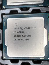 Intel Core i7-6700K 6th Gen 4-Core 4.00GHz LGA1151 CPU SR2BR
