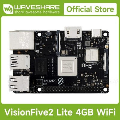 VisionFive2 Lite RISC-V Single Board Computer, JH-7110S Processor 3D GPU