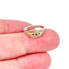 Irish Claddagh Ring  Sterling Silver 925  Heart Crown Hands Design  Size 4.5