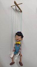 Pinocchio String Puppet Marionette Vintage 16"