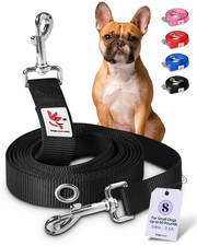 Hands-Free Dog Leash for Running Waist and Shoulder Lead Black Small