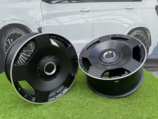 Ruedas estilo monobloque AMG 4x20" 5x112 negras: se adapta a Mercedes-Benz Clase E S