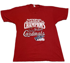 Vintage St.Louis Cardinals 1985 World Series T-Shirt SMALL  Red Single Stitch