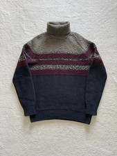 Hugo Boss Orange Label Men  s Wool Funnel Neck Knit Pullover Sweater Size XL