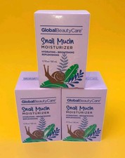 3 Snail Mucin Moisturizer Hydrating Global Beauty Care Blighting Replenish