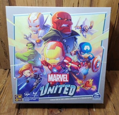 Marvel United Spin Master Games 2020 Hulk Ironman Cap New Factory Sealed 