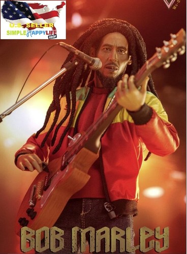 Win.c Studio 1/6 Pacifist Singer Bob Marley Collectible 12" Figure WC-002 ❶USA❶ - 第 1/7 張圖片