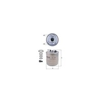 Kraftstofffilter Knecht KL 490D FüR MERCEDES-BENZ