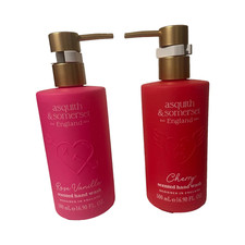 2 Pack Asquith  Somerset Rose Vanilla  Cherry Hand Wash 16.9 oz Each New