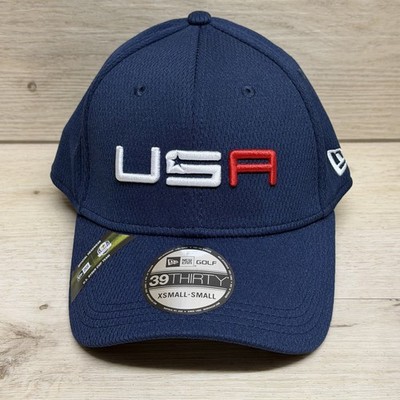 New Era 39THIRTY Baseball Cap Polyester XS-S USA Ryder Cup Golf
