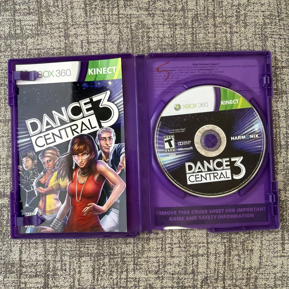 Dance Central 3 Xbox 360 Game, Tested & Working, Complete, Free Shipping - Image 3 of 4
