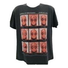 Marvel Deadpool Class of 1991 Black Graphic T-Shirt Men's Size L