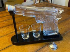 Pistola Whiskey Wine Decanter di The Wine Savant Whiskey Gun mai usata senza scatola