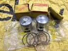 Suzuki T125 T125II T125R STINGER Piston&Ring STD NOS P/N 12110-20600&12140-14010