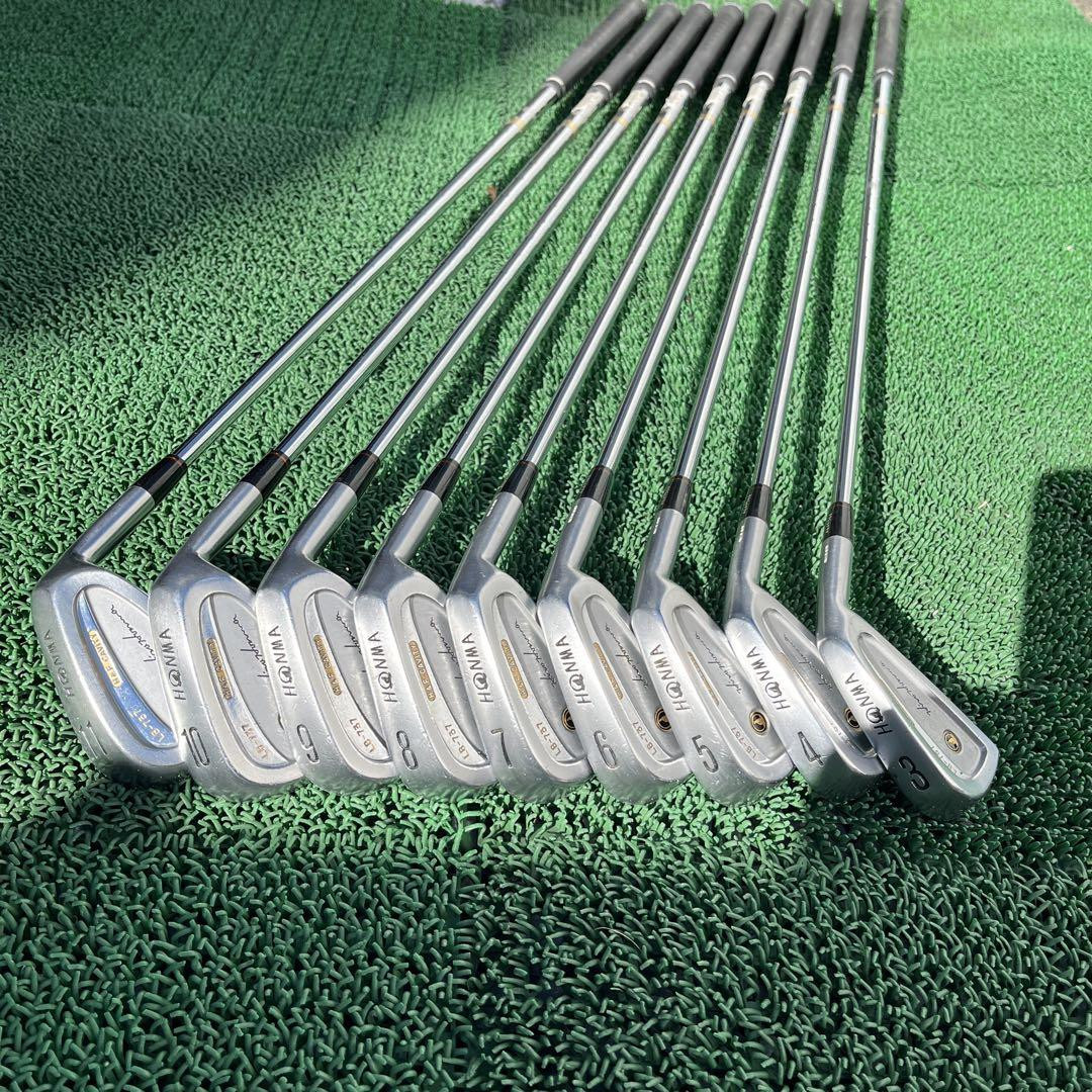 Honma LB-737 9 pieces 3,4,5,6,7,8,9,10,11 USED Good Honma LB-737 9 pieces 3,4,5,6,7,8,9,10,11 USED Good