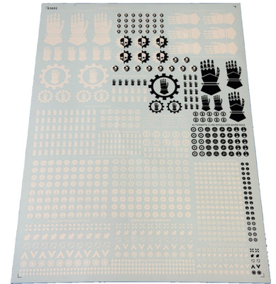 OOP GW Forgeworld 40K Space Marine IRON HANDS Decals / Transfer Sheet #63602