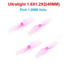 HQProp 1.6X1.2 CW CCW 40MM Hollow Cup Propeller 2-Blade Shaft Hole for Drone