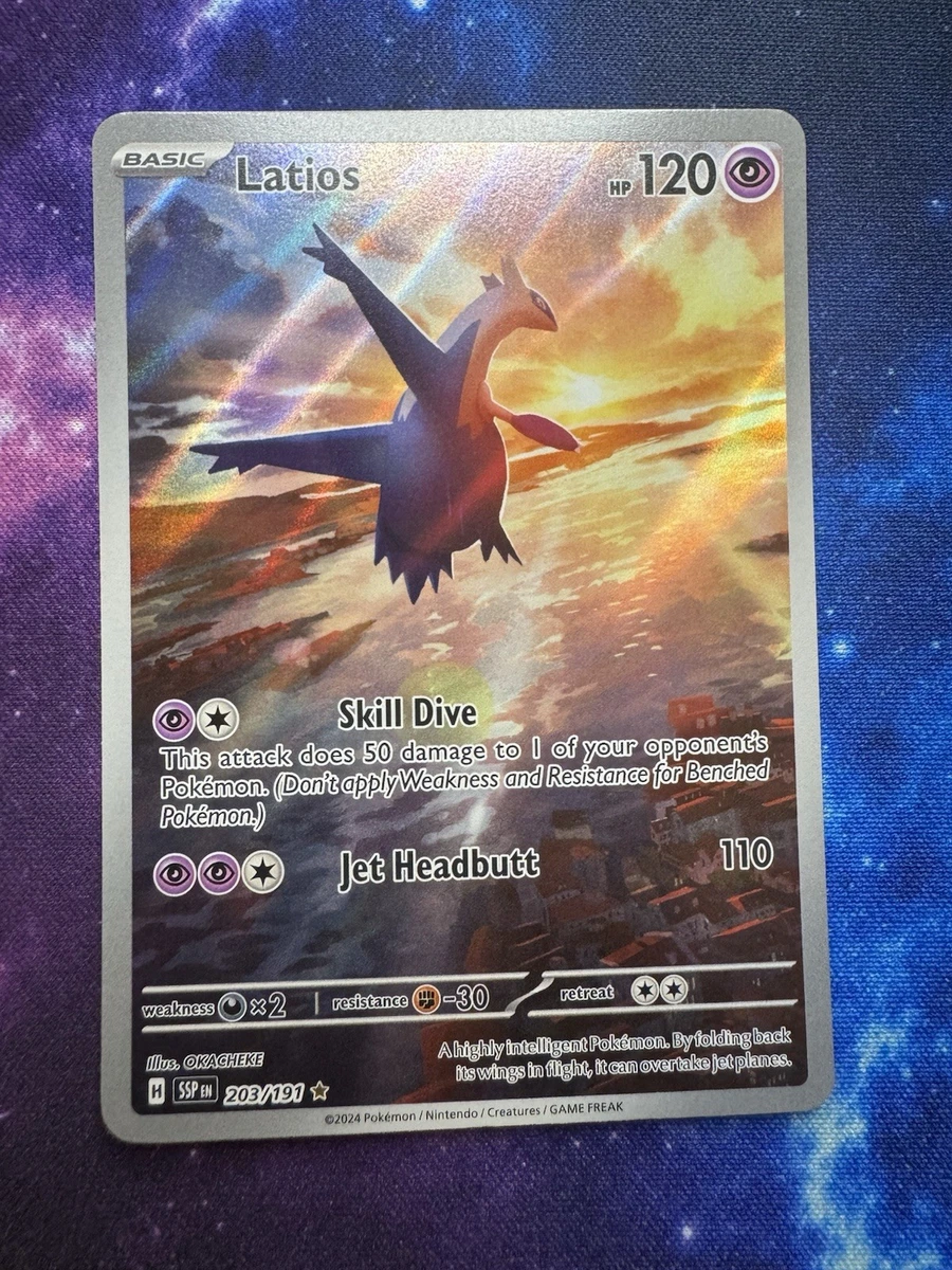 Latios Pokémon TCG Full Art Individual Trading Card Games for sale