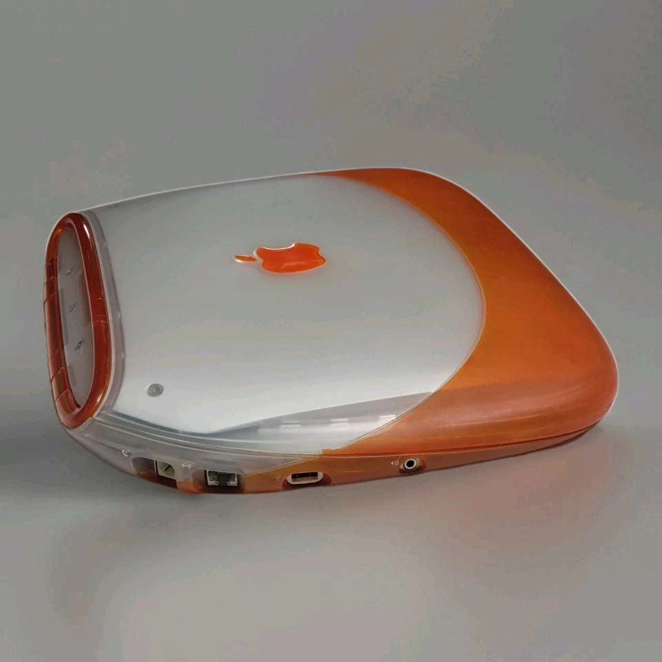 Apple iBook G3 Clamshell M2453 Orange Mac Notebook Computer Vintage It Work`s - Bild 4 von 4