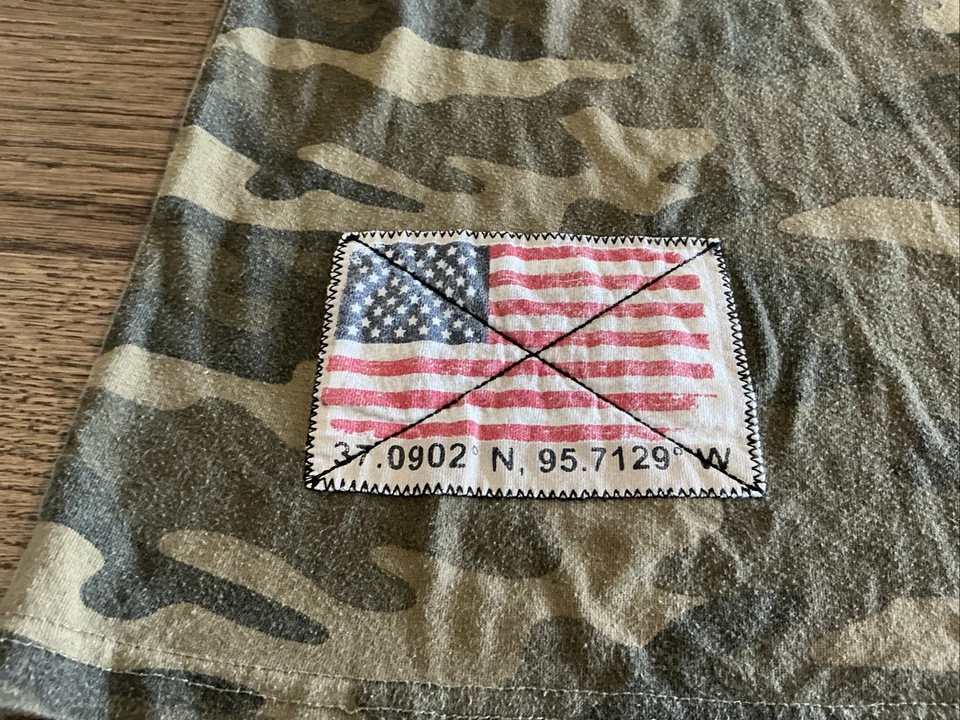 Fly Society Shirt Camo Adult Size Large Foto 2 de 4