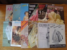 Crochet  Knit Pattern Books / Booklets  Lot of 12