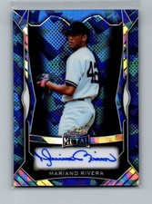 2026 Leaf Metal Mariano Rivera Autograph Auto Baseball Card 3/6