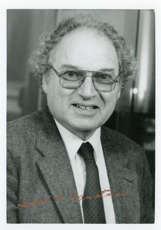 Herbert A. Hauptman- Signed B&W Photograph