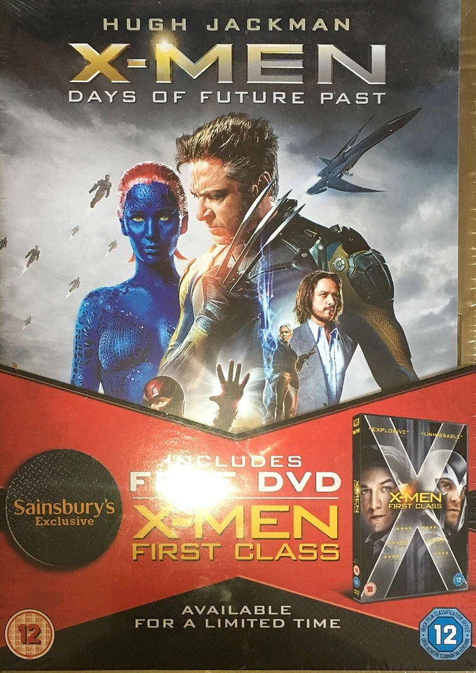 X-Men: Days of Future Past - X-Men: First Class - Sainsbury's Exclusive - (DVD) - Image 2 of 4