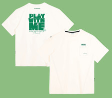 TECHNIST Unisex Badminton T-Shirts Overfit Casual Top Tee Ivory AsiaFit TNT65130