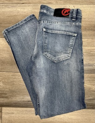 Ecko Unlimited Mens Denim Jeans Raw 72 Athletic Urban Streetwear Size 30