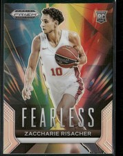 2024 Panini Prizm Draft Picks #11 Zaccharie Risacher Fearless Prizms Silver
