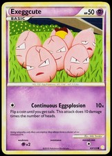 Exeggcute 63/123 Common HeartGold & SoulSilver Pokemon Lightly Played on eBay