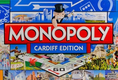 Hasbro Monopoly Cardiff Edition Brettspiel 2009 (8+) vollständig