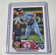 Topps 2023 Topps Series 1 Josh Smith Texas Rangers RC Rookie Card #37. rookie card picture