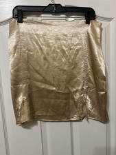 Slip Skirt Womens Size XL slits On Sides