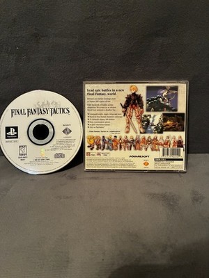 Final Fantasy Tactics PS1 SquareSoft Jewel Case Included no manual