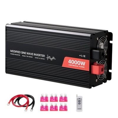 Uimoso 4000W Power Inverter 12V DC to120V AC with LCD Display and Remote Control