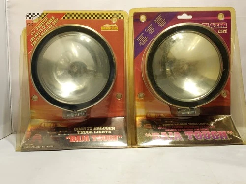 Vintage Desert Fox C52C BAJA Tough Chrome Truck Light 100 Watt NEW OLD STOCK - product listing photo