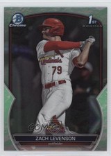 2023 Bowman Draft Chrome Lunar Glow Refractor Zach Levenson #BDC-149 5iu